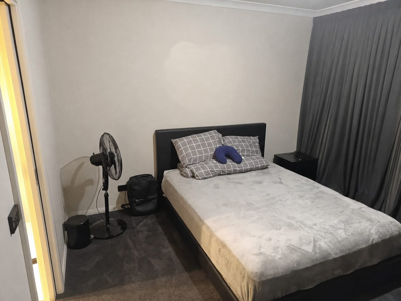 Cleaned bedroom by Vine Cleaning Services